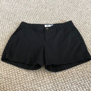 Old navy black size 4 shorts for women